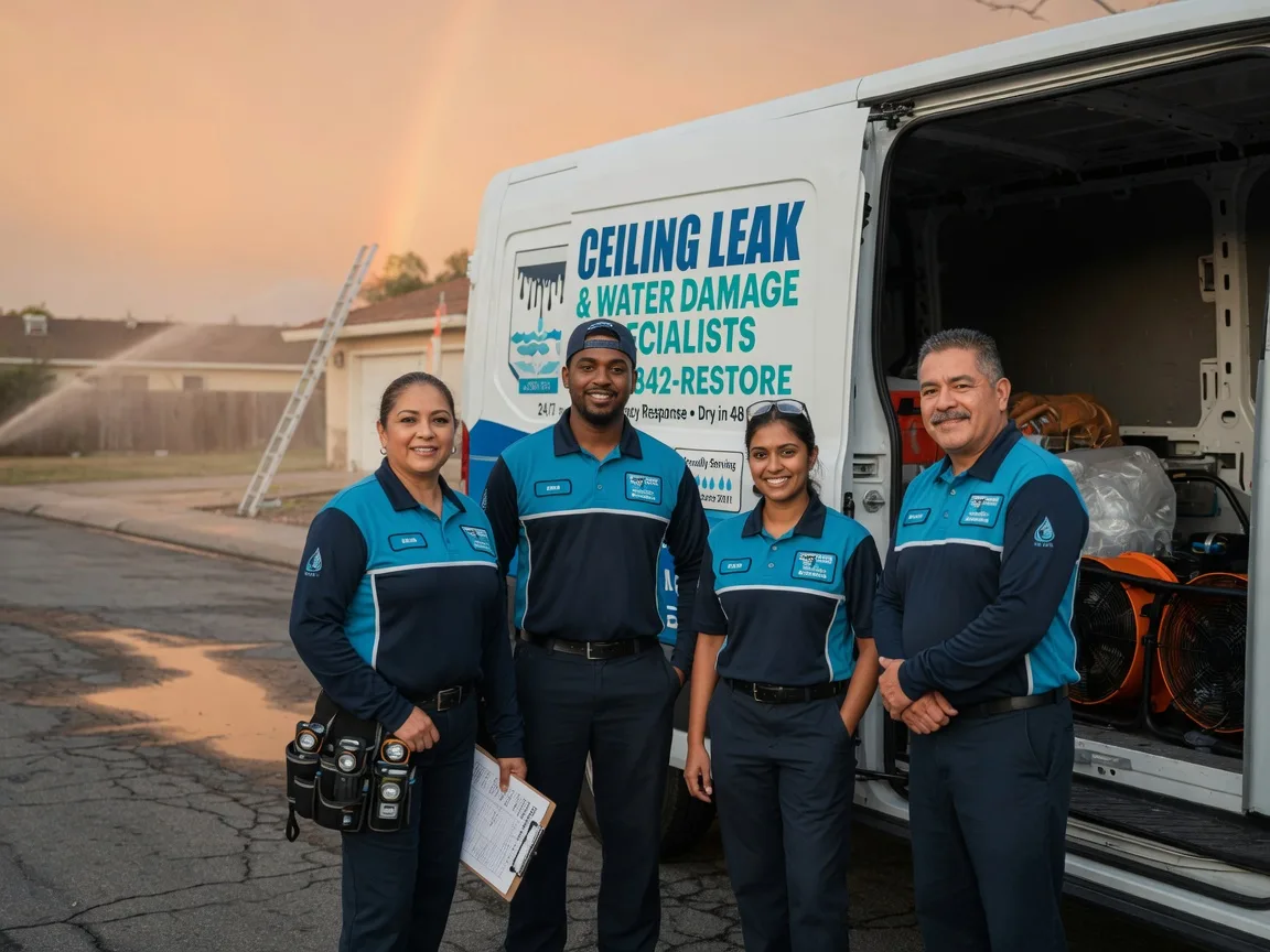 Ceiling Leak Cleanup company in Hollister, NC