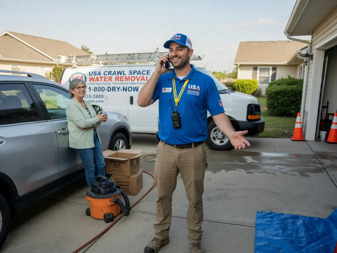 Crawl Space Water Removal Hollister, NC FAQs